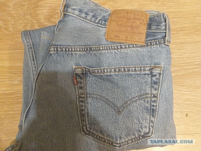 Мужские джинсы LEVI STRAUSS 501 Made in USA W34 L34
