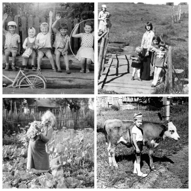 Немного фотографий из жизни одной деревни