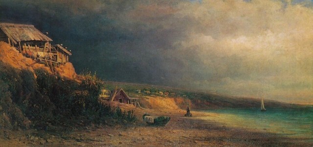 Перед грозой в живописи