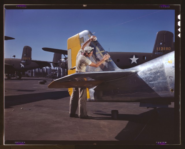 Фотографии США: 20 век, начало 40-х. Авиационная промышленность