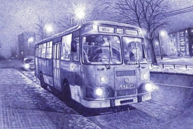 Автобус №60. Конечная
