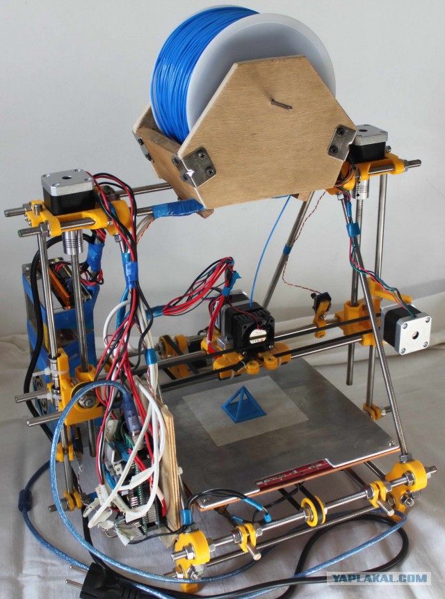Самодельный 3D принтер из старых аппаратов