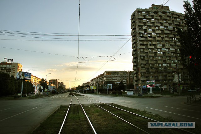 Самара без людей.