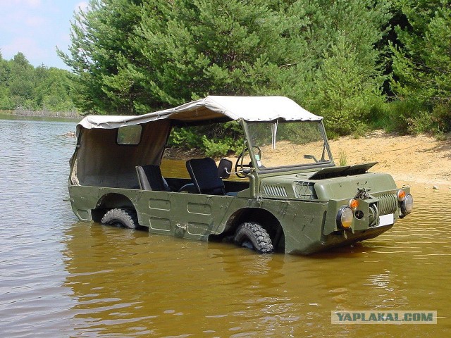 Водоплавающие автомобили СССР