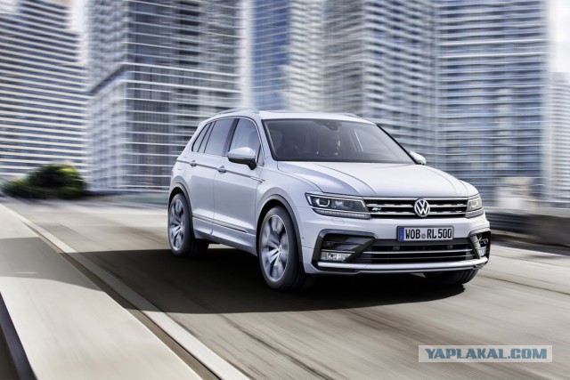 Новый Volkswagen Tiguan: официальные фото.