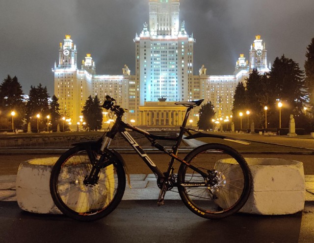 Мой велосипед. А у вас какой?