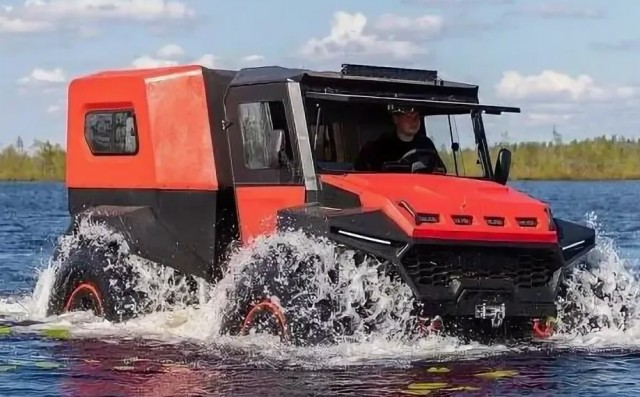 В Череповце начали выпускать вездеходы Tinger TF4