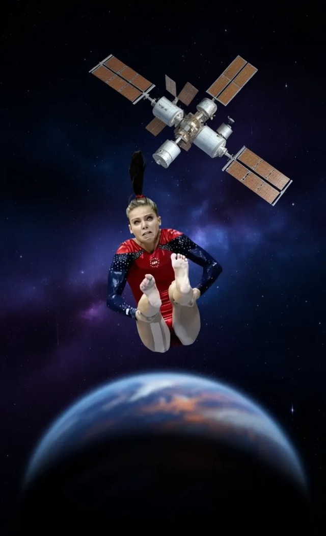 Фотожаба Гимнасточка