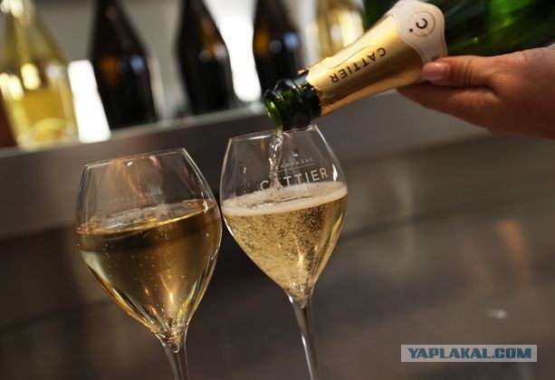 Франция вернулась в пятерку основных поставщиков игристого вина в Россию
