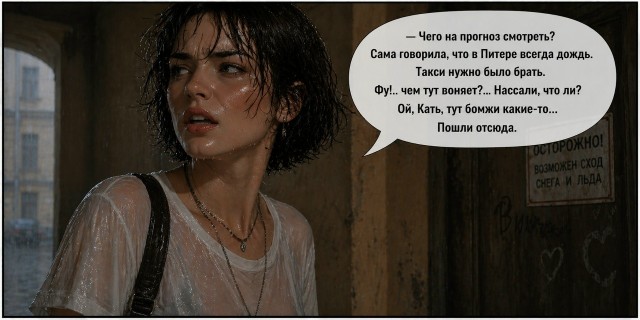 Комикс про стереотипный Питер