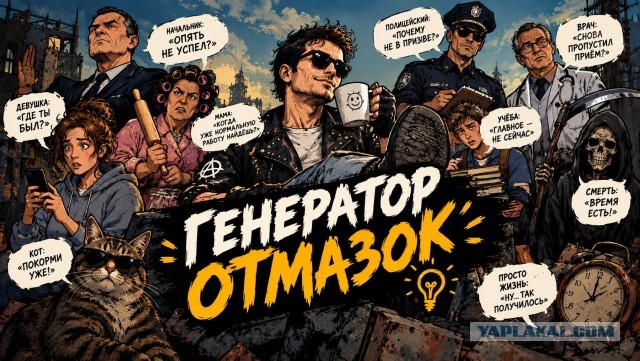 Генератор отмазок без регистрации и СМС! (помогите затестить по братски)