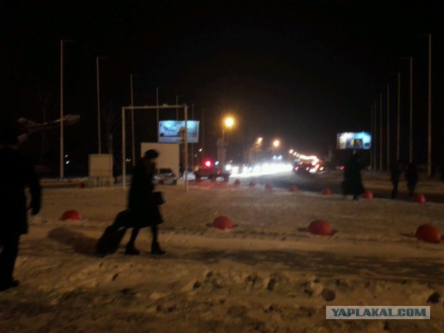 Эвакуация в Челябинском аэропорту.