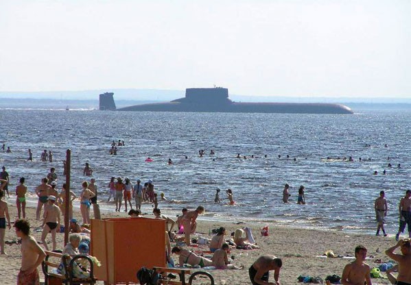 городской пляж Северодвинска