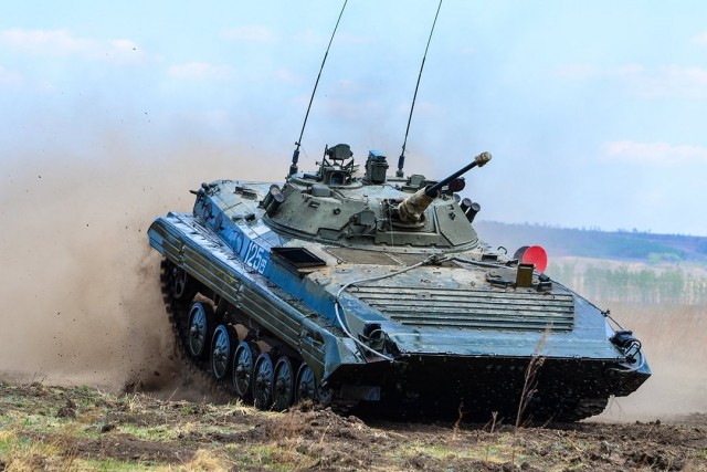 А какая военная техника была в вашем распоряжение?