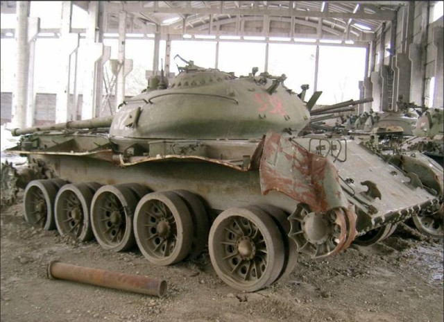 Куда поедут Т-54?