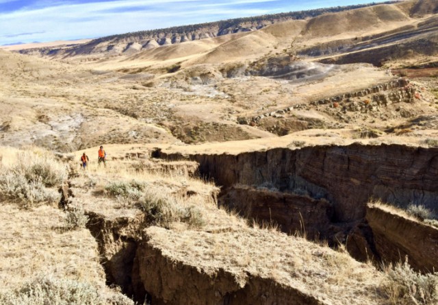 Разлом в штате Вайоминг