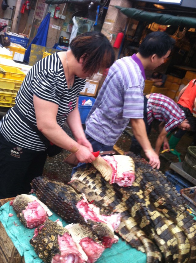 Китайский рынок морепродуктов