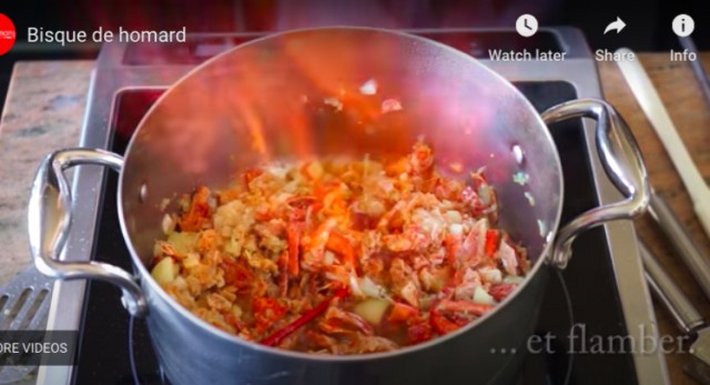 Кулинария: Биск из камчатского краба.