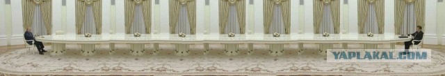 Встреча Путина и Макрона
