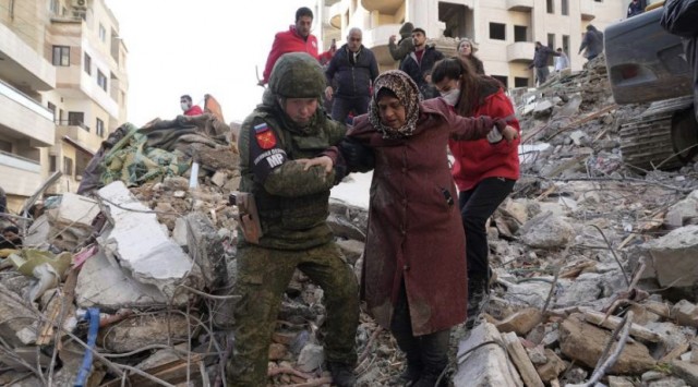 Российские военные спасли из-под завалов в Сирии 42 человека