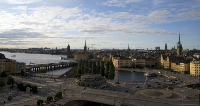 Стокгольм, Швеция, фото + буквы