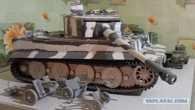Модель king tiger 1/35 (часть первая )