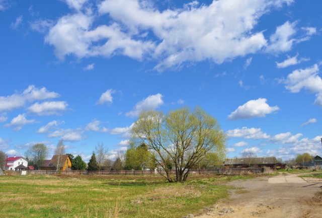 Начало весны в деревне