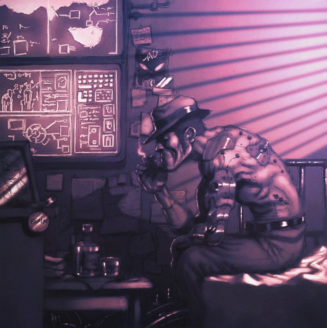 Рисунки : фантастика , Sci-Fi, киберпанк.