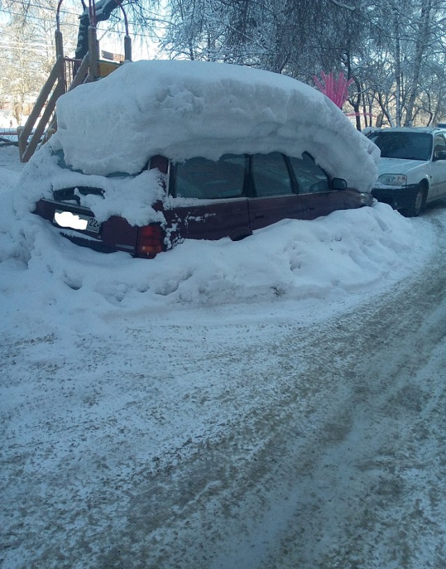 Прогулка по Москве, февраль