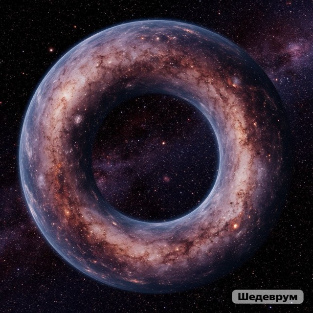 Учёные выяснили, что Вселенная может иметь форму бублика