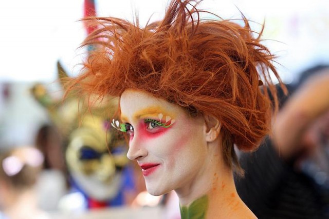 Фестиваль бодиарта в Австралии