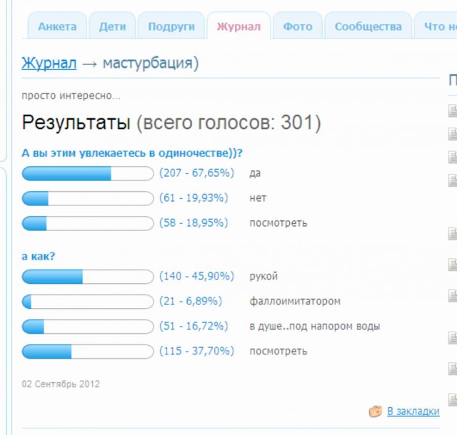 Почему вы мастурбируете?