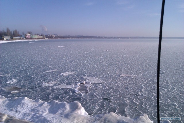 Черное море... замерзло!