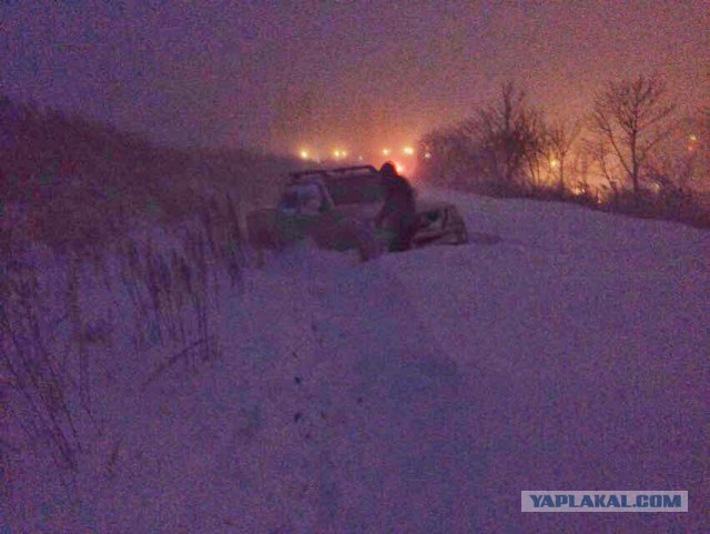 А во Владивостоке снова снежок