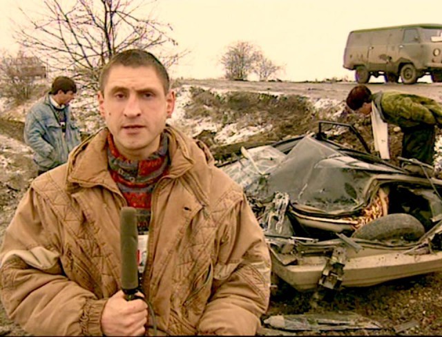 Неизвестные кадры первой чеченской. (Фото съемочной группы Александра Сладкова 1995 год)