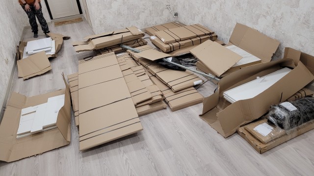 Как собрать кухню одним шуруповертом