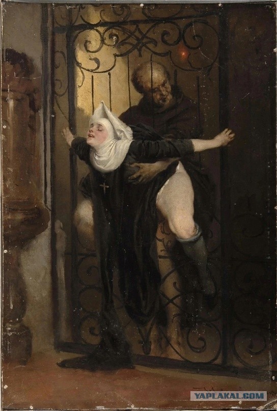 Генрих Лоссов "Грех", 1880 год