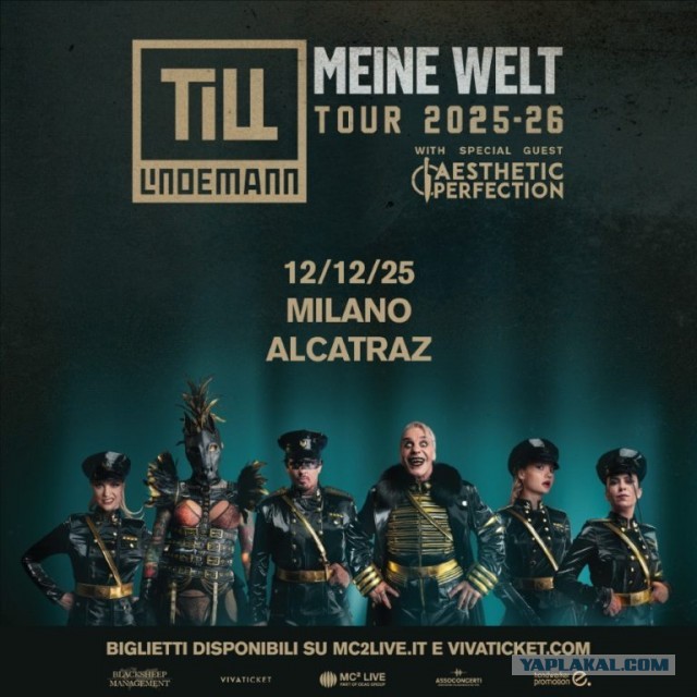 Барабанщик группы Rammstein швырнул торт в лицо российскому туристу на новогоднем концерте в Таиланде