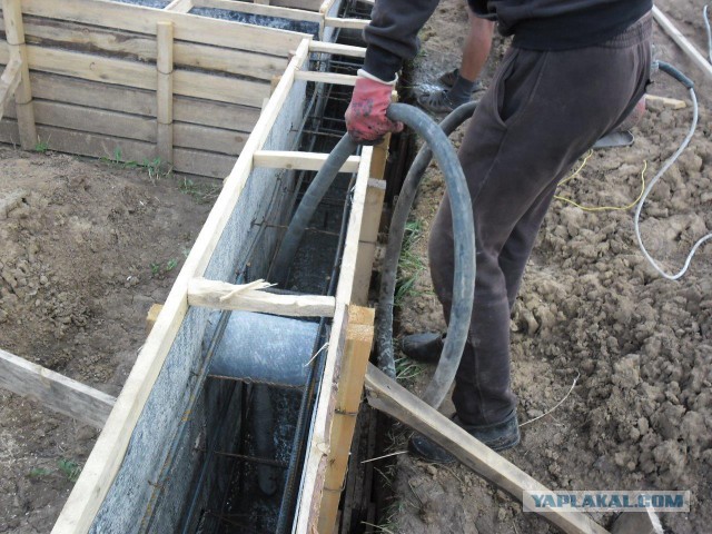 Строительство дома на даче