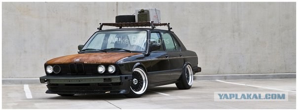 Rat-look - последний писк моды - ржавые машины!