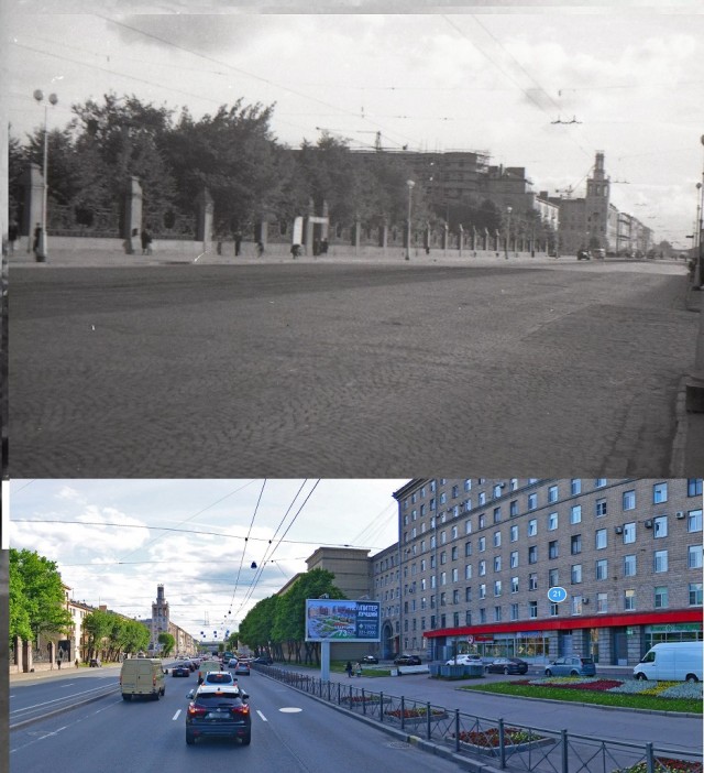 Старые и современные фото Санкт-Петербурга