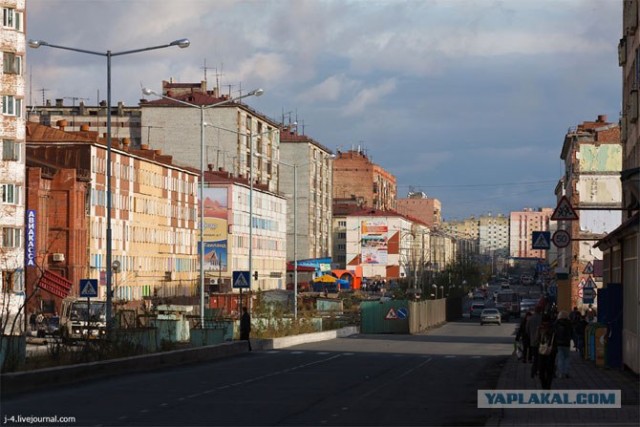 За Полярным кругом. Норильск. Тундра.
