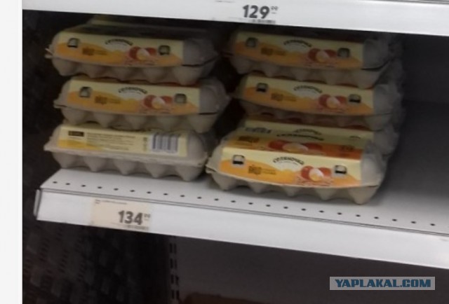 Краснов поручил проверить факты необоснованного завышения цен на куриные яйца в России и принять меры