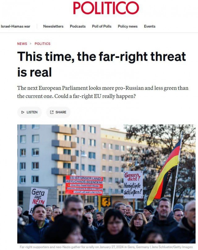 «В Брюсселе с ужасом ждут «пророссийского парламента»