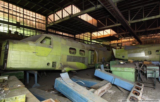 Заброшенный цех прототипов