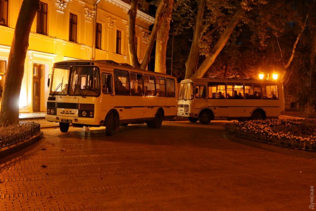 Штурм мэрии в Одессе