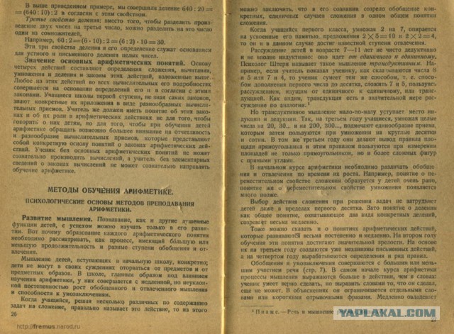 Вот и я столкнулся с мракобесием в системе образования