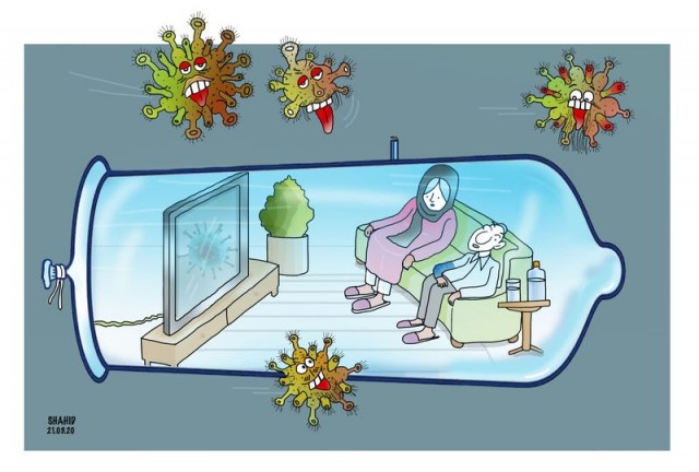 Карикатурная пандемия
