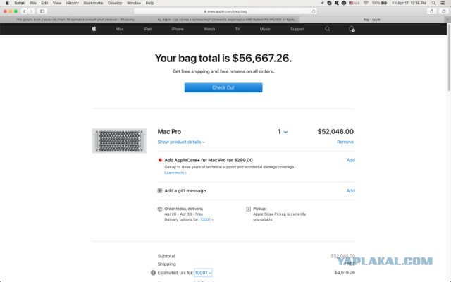Ау, Apple - где логика и математика? Стоимость видеокарты AMD Radeon Pro W5700X от Apple удивила экспертов Тechspot