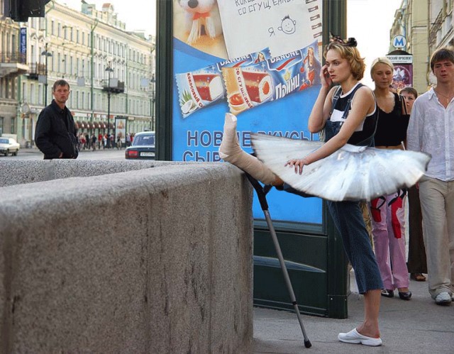 Битва фотожаберов (команда №4), Бриллиантовая нога